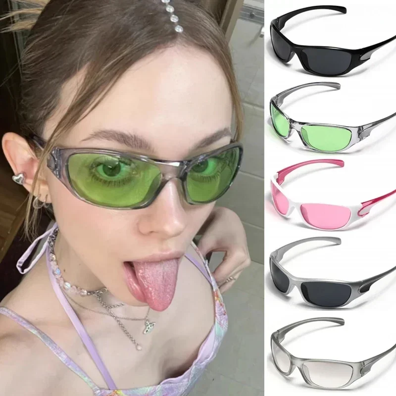 Sunglasses Uv400 - 新作サングラス レディース ゴーグル 高級ブランド ラップスクエア サングラス