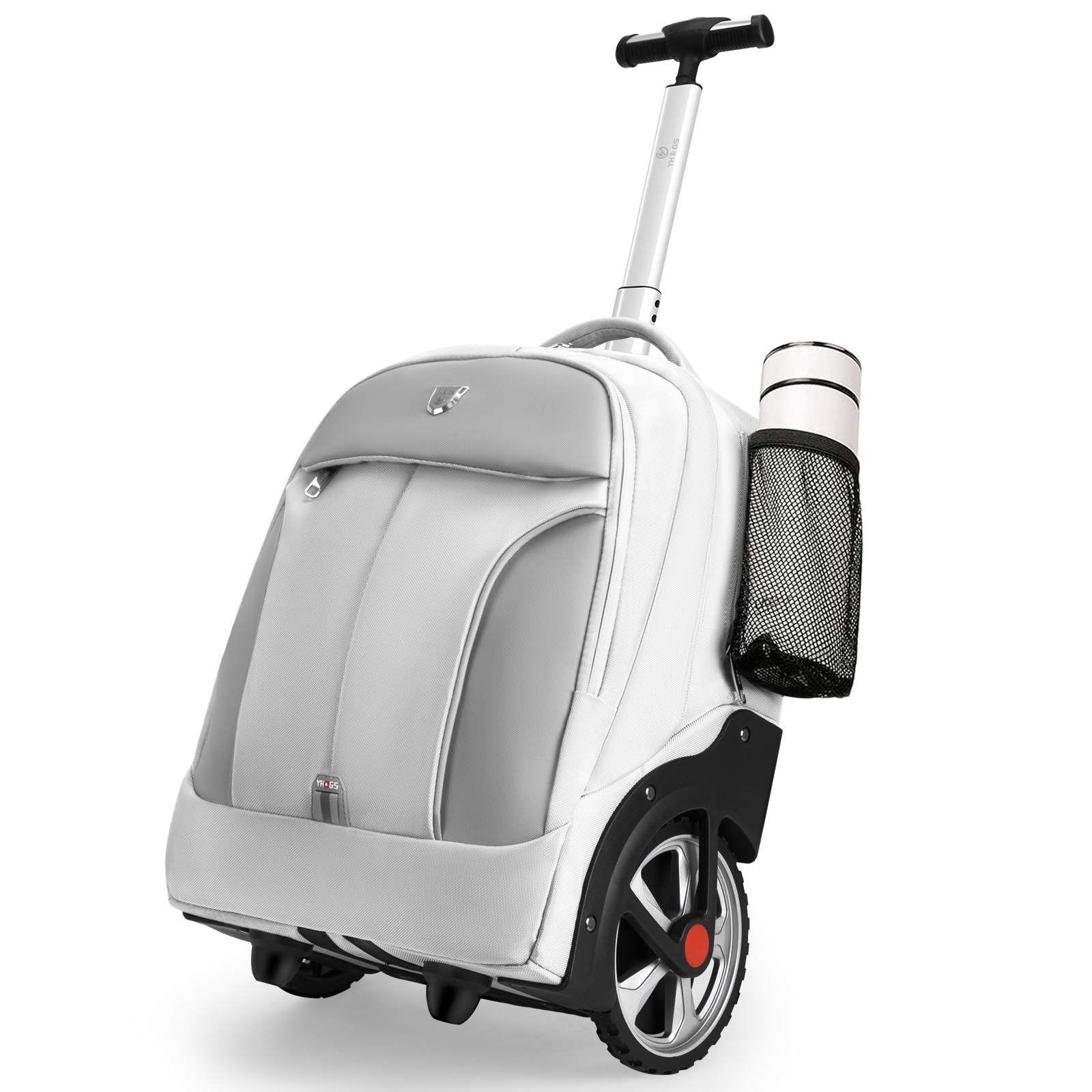 Travel Luggage Set - ローリングラゲッジバックパック、ホイール付きトラベルスーツケース、トロリーバッグ、多機能ラップトップキャリーオンバックパック（ビジネス旅行用）