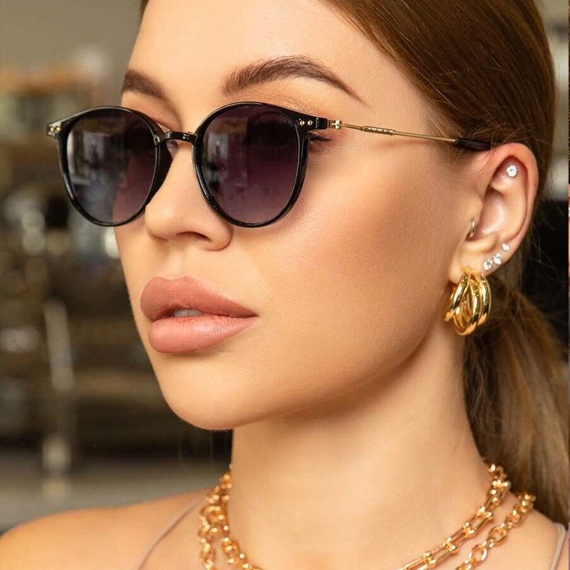 新作のラウンド型ヴィンテージサングラス。レトロで高級感のある - Designer Sunglasses のレビューと価格