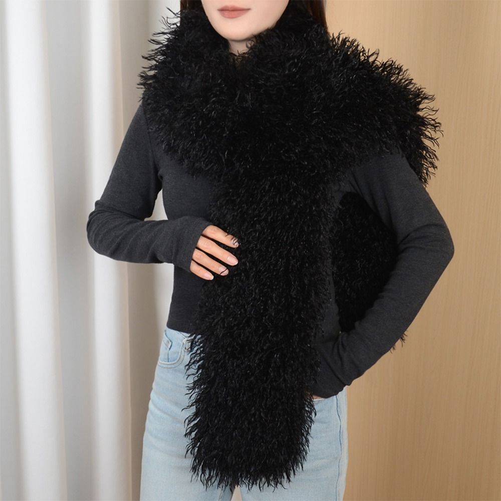 おしゃれな180cmのウール風スカーフ。長めのデザインで、両 - Cashmere Scarf のレビューと価格