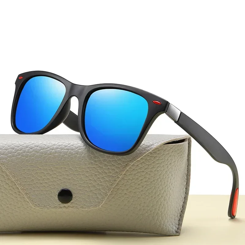 ファッション性の高いヴィンテージ風スクエア型サングラス。クラ - Sunglasses Uv400 のレビューと価格