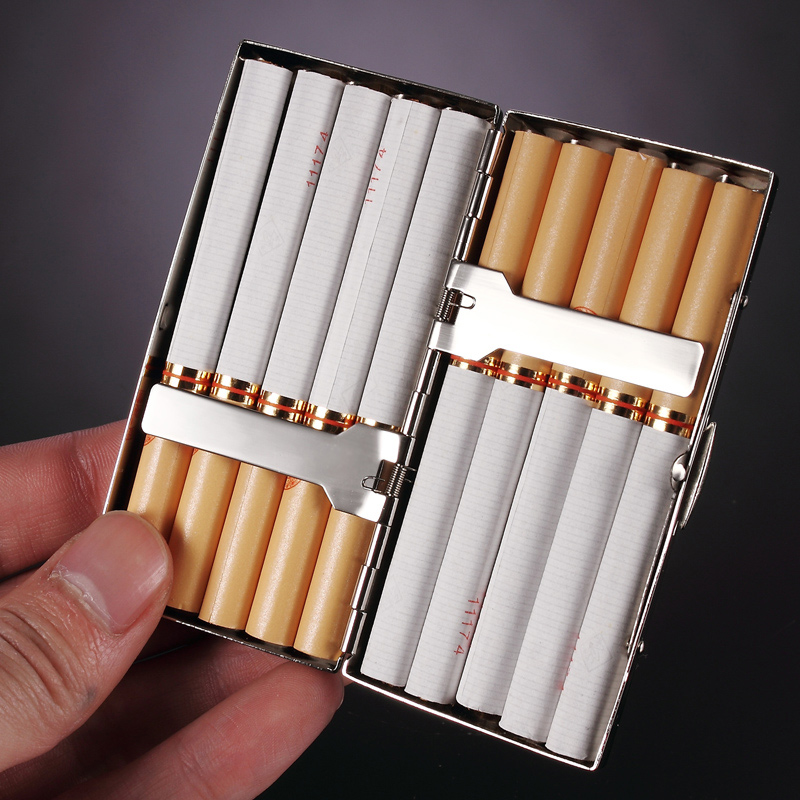 3 サイズ 84 ミリメートル長さのタバコボックスポータブル - Premium Cigar Case のレビューと価格