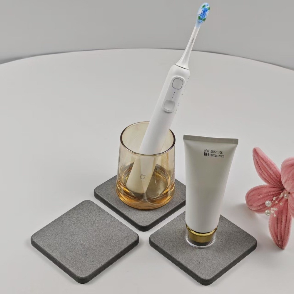 新しい速乾性珪藻土コースター滑り止め厚手カップマット防湿耐熱 - Marble Coaster Set のレビューと価格