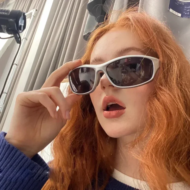 新作サングラス レディース ゴーグル 高級ブランド ラップス - Sunglasses Uv400 のレビューと価格