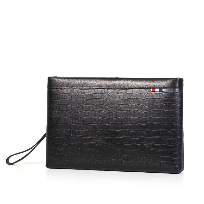 本革クラッチバッグ メンズ アリゲーターパターン 封筒型財布 - Leather Wallet Men のレビューと価格