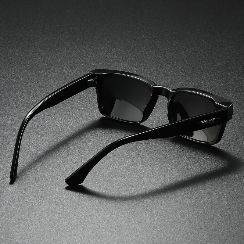 品質の高いメンズスクエア偏光サングラス、メタルコアサングラス - Sunglasses Uv400 のレビューと価格