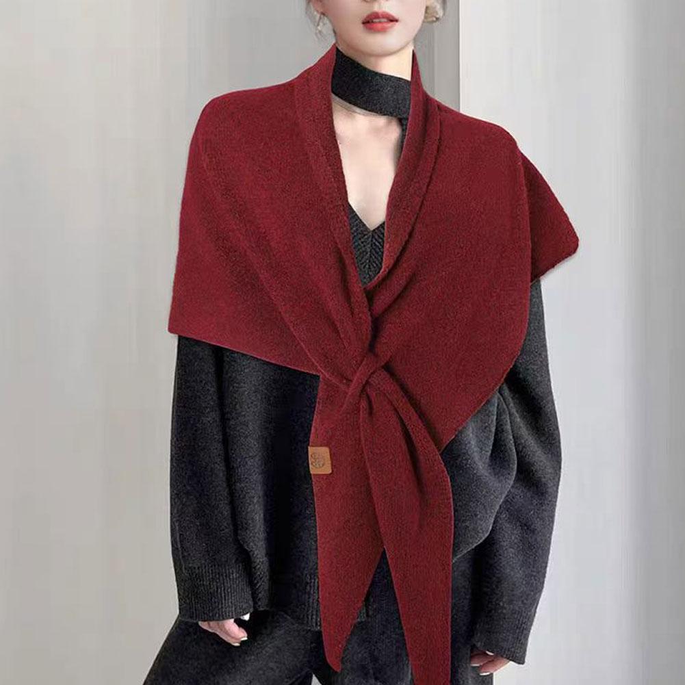 女性用、柔らかく暖かい、カシミヤのような肌触りのニット素材の - Cashmere Scarf のレビューと価格