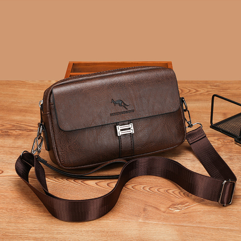 PUレザー メンズ クラッチバッグ 財布 ミニショルダー ポ - Leather Wallet Men のレビューと価格