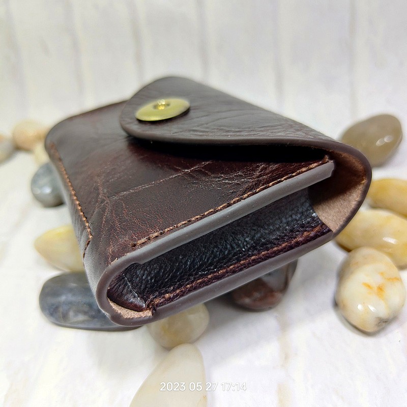 Blongk-男性用の小さな本革バッグ,カードホルダー,キー - Leather Wallet Men のレビューと価格