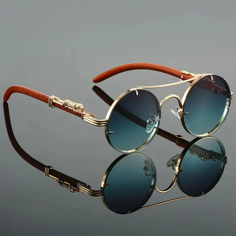ヴィンテージ風の丸型サングラス。アウトドアアクティビティに最 - Sunglasses Uv400 のレビューと価格