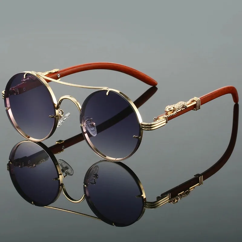 ヴィンテージ風の丸型サングラス。アウトドアアクティビティに最 - Sunglasses Uv400 のレビューと価格