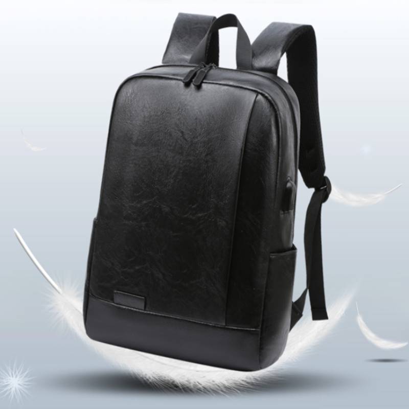男性ファッショナブルなバックパック PU レザーサッチェルブ - Leather Briefcase のレビューと価格