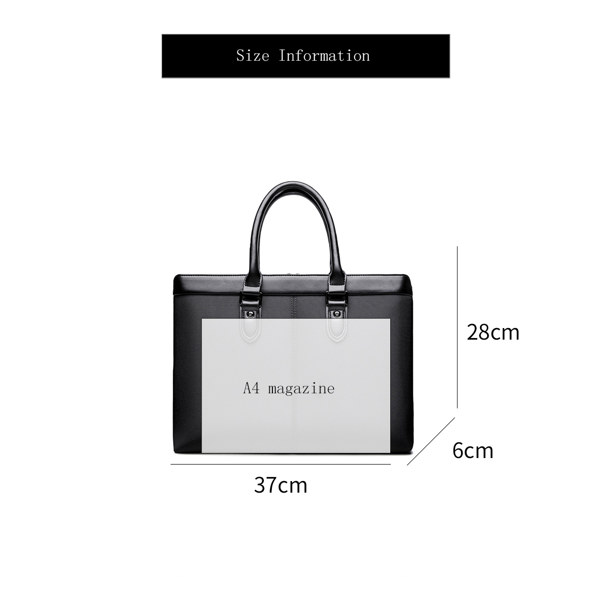 FOXER メンズ ビジネスブリーフケース キャンバス＆レザ - Leather Briefcase のレビューと価格