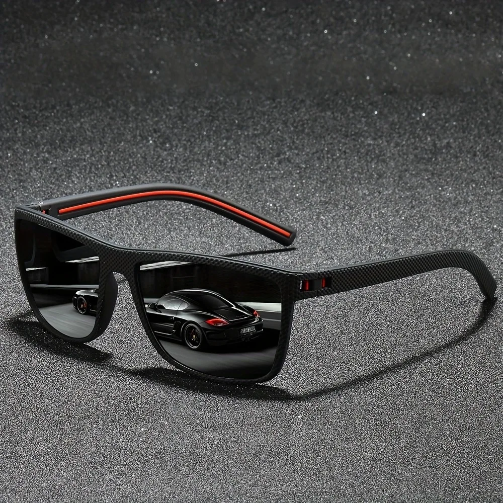 ファッション性の高い、ヴィンテージ風のスクエア型サングラス。 - Sunglasses Uv400 のレビューと価格