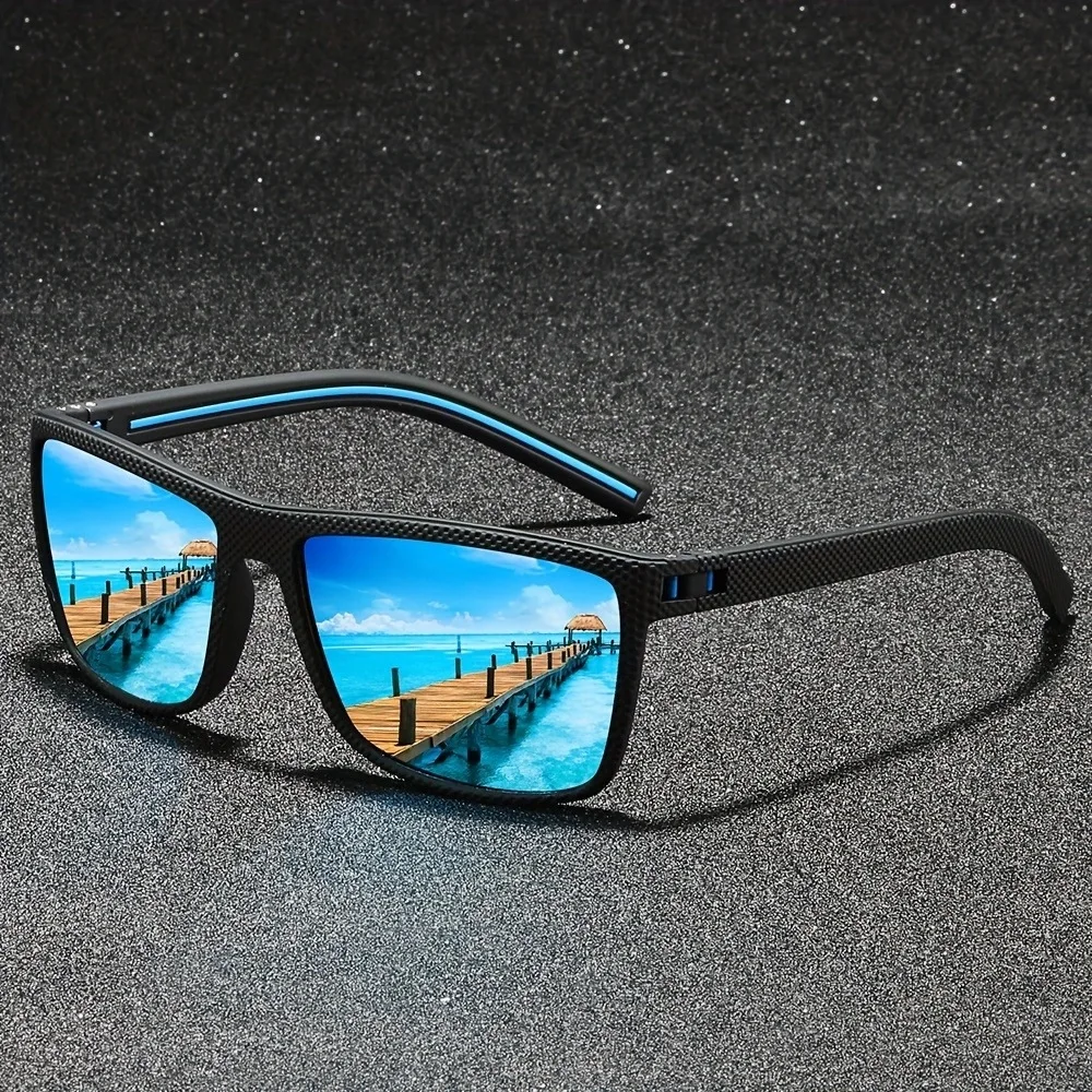 ファッション性の高い、ヴィンテージ風のスクエア型サングラス。 - Sunglasses Uv400 のレビューと価格